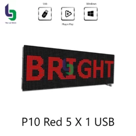 Red Single Color LED Display Board