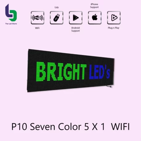 Multi Color LED Scrolling Display
